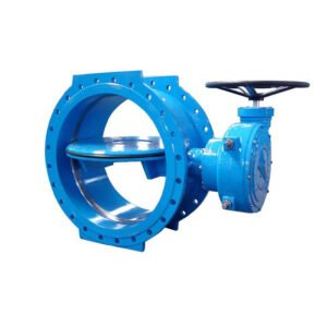Ductile Iron Double Flanged Offset Butterfly Valve
